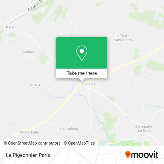 Le Pigeonnier map
