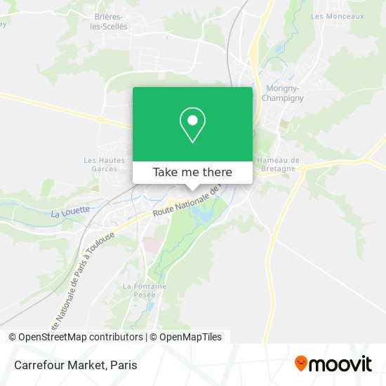 Carrefour Market map