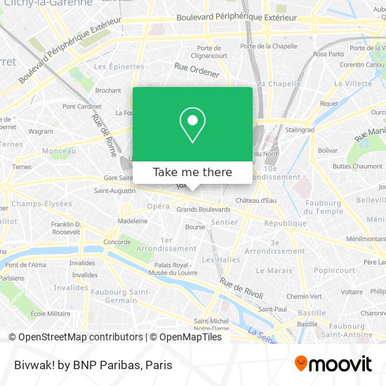 Mapa Bivwak! by BNP Paribas