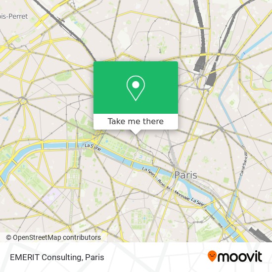 EMERIT Consulting map