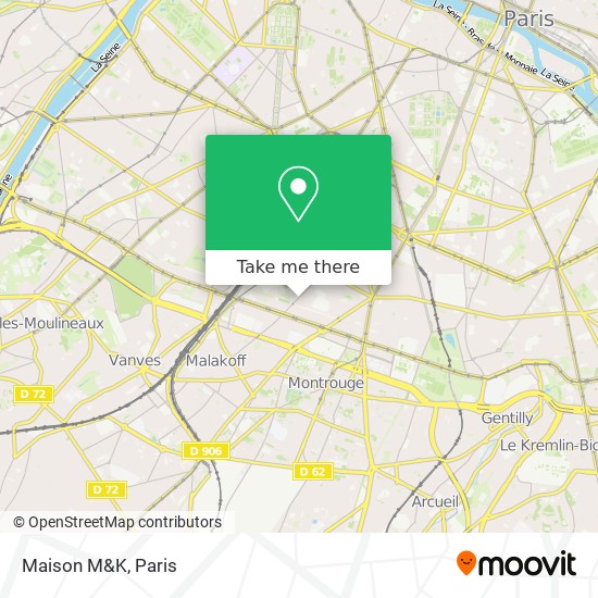 Maison M&K map