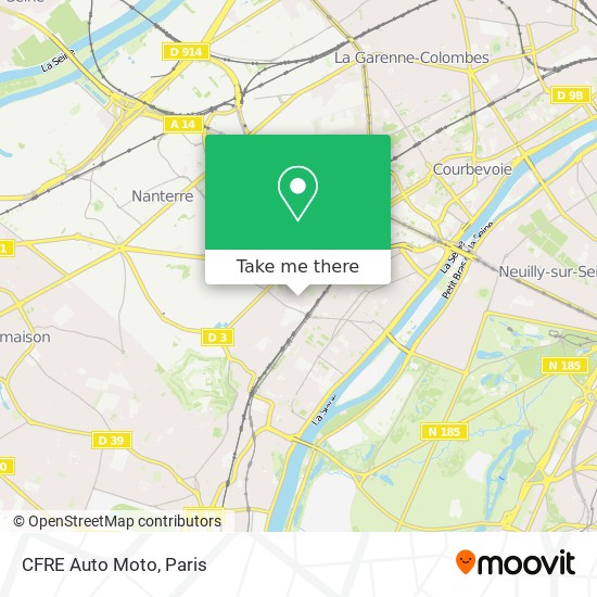 CFRE Auto Moto map