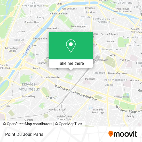 Point Du Jour map