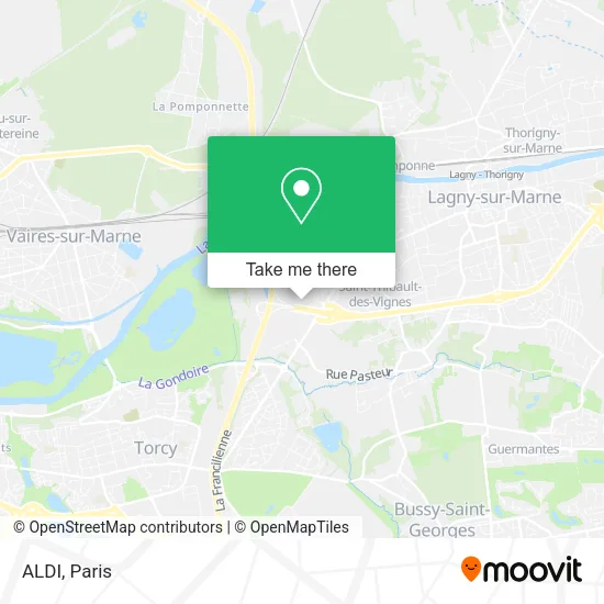 ALDI map