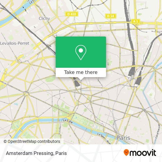 Amsterdam Pressing map