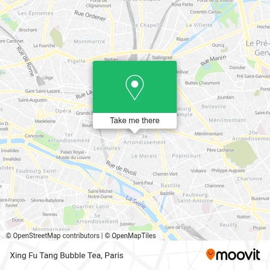 Xing Fu Tang Bubble Tea map