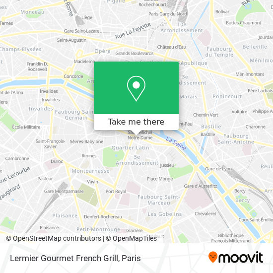 Lermier Gourmet French Grill map