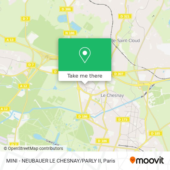 MINI - NEUBAUER  LE CHESNAY / PARLY II map