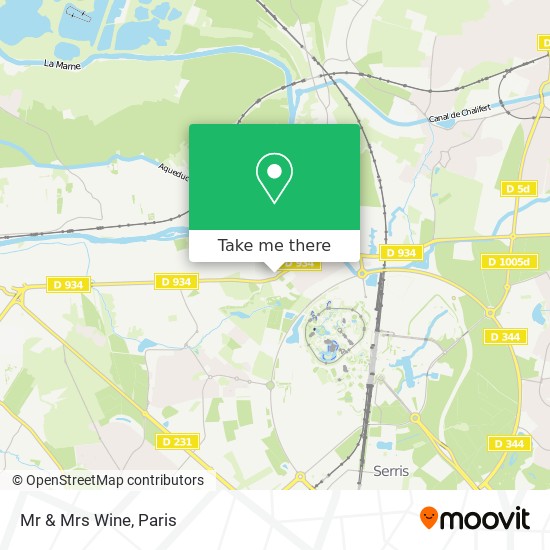 Mr & Mrs Wine map