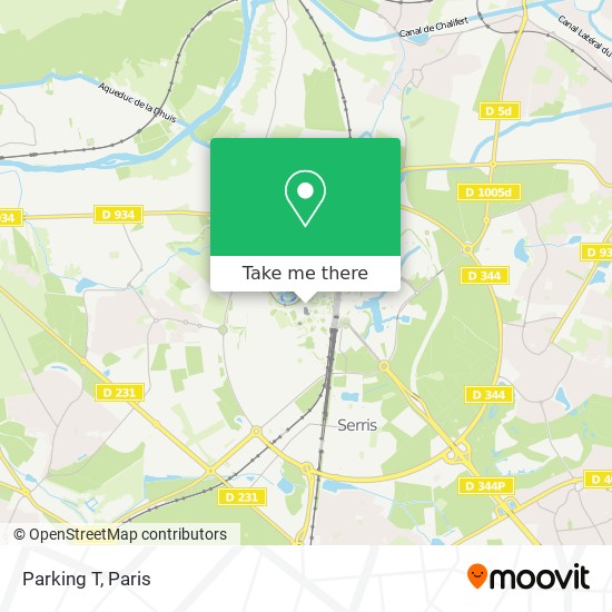 Mapa Parking T
