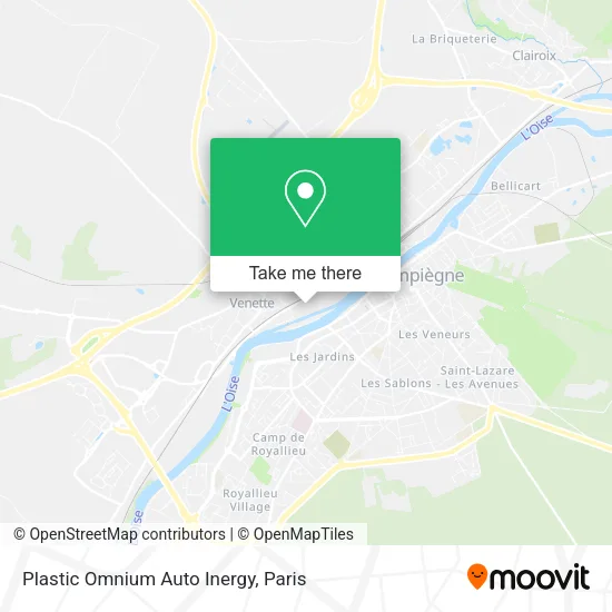 Plastic Omnium Auto Inergy map
