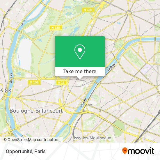 Opportunité map