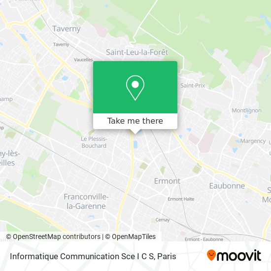 Informatique Communication Sce I C S map