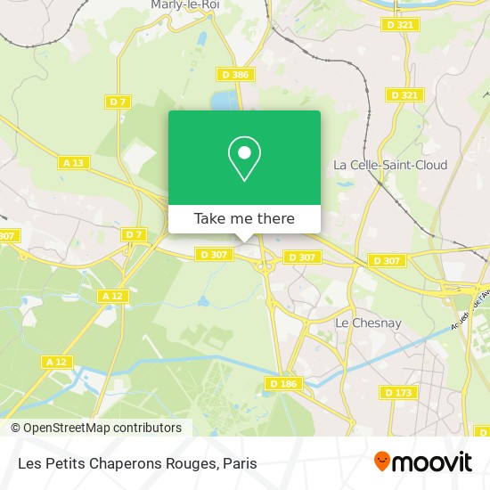 Les Petits Chaperons Rouges map