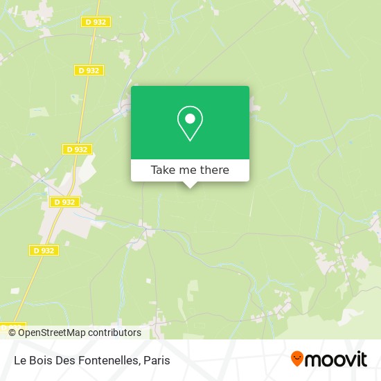 Mapa Le Bois Des Fontenelles