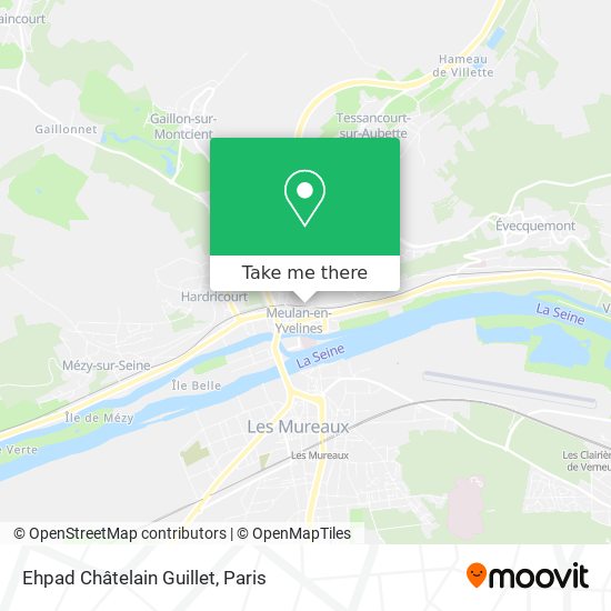 Mapa Ehpad Châtelain Guillet