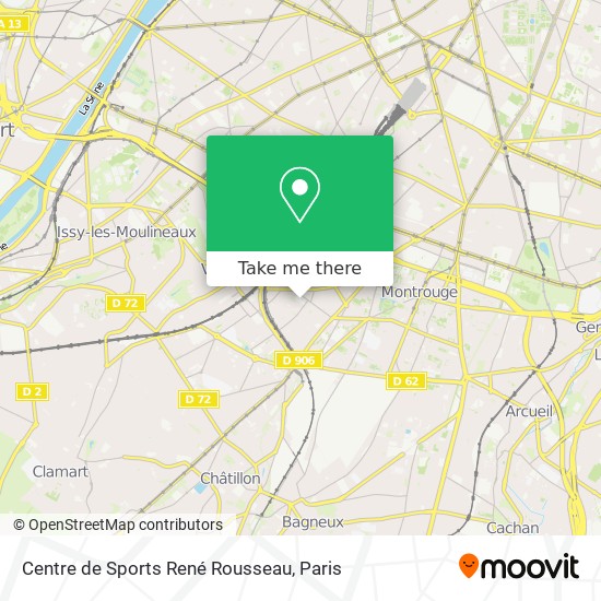 Centre de Sports René Rousseau map