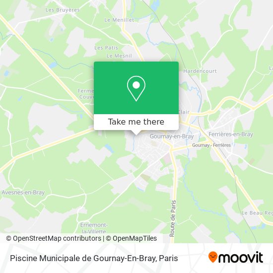 Piscine Municipale de Gournay-En-Bray map