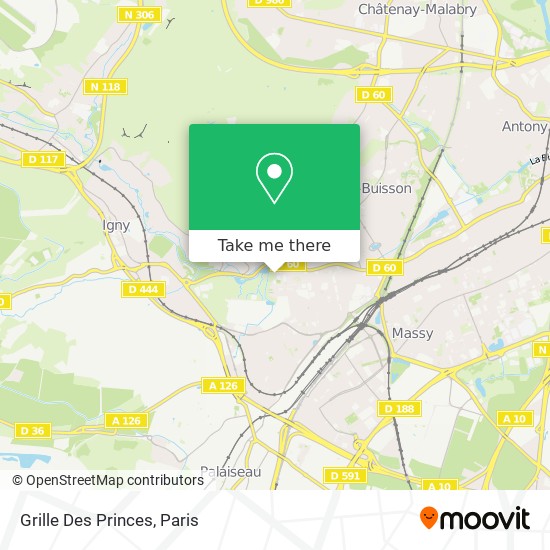 Grille Des Princes map