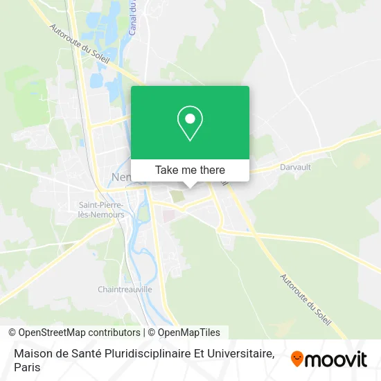 Maison de Santé Pluridisciplinaire Et Universitaire map