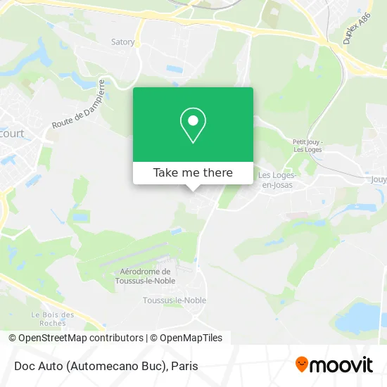 Doc Auto (Automecano Buc) map