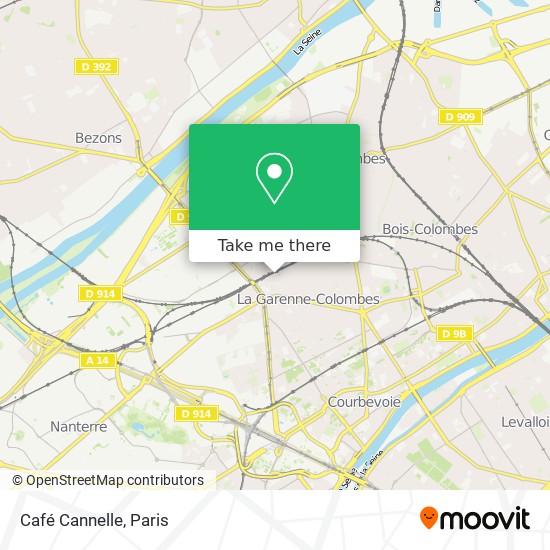 Café Cannelle map
