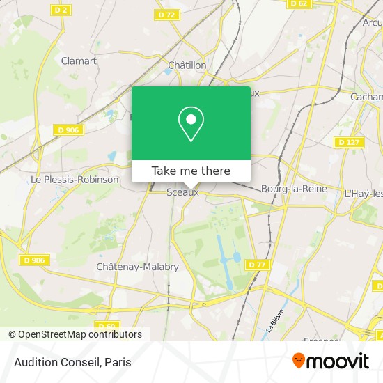 Audition Conseil map