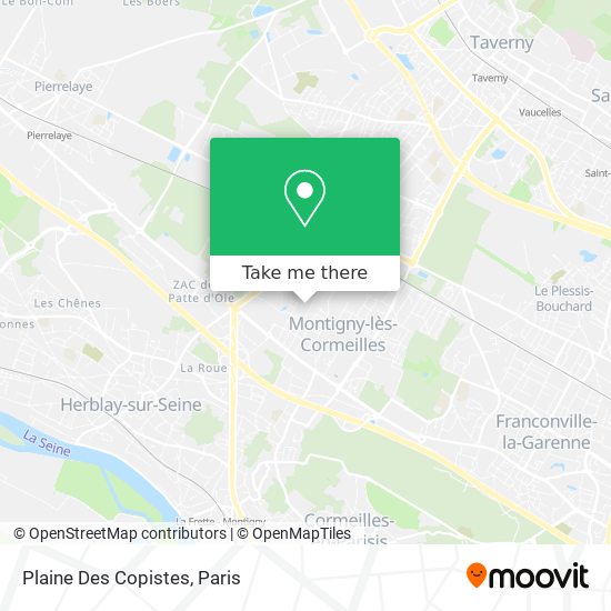 Plaine Des Copistes map