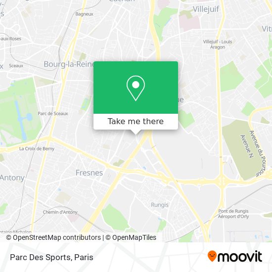 Parc Des Sports map