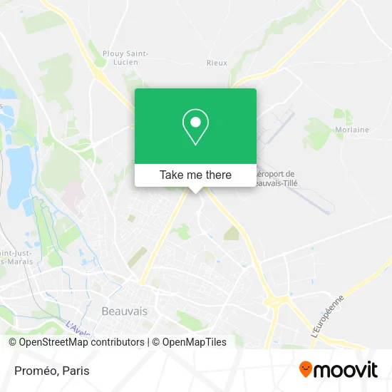 Proméo map