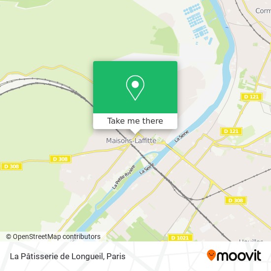 La Pâtisserie de Longueil map