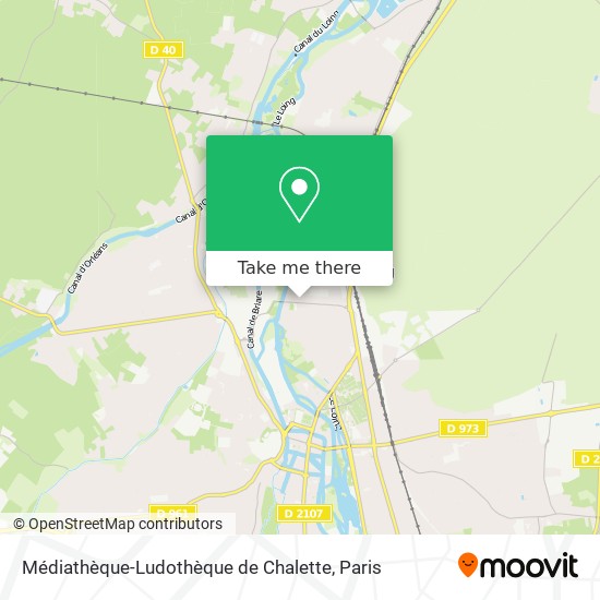 Médiathèque-Ludothèque de Chalette map