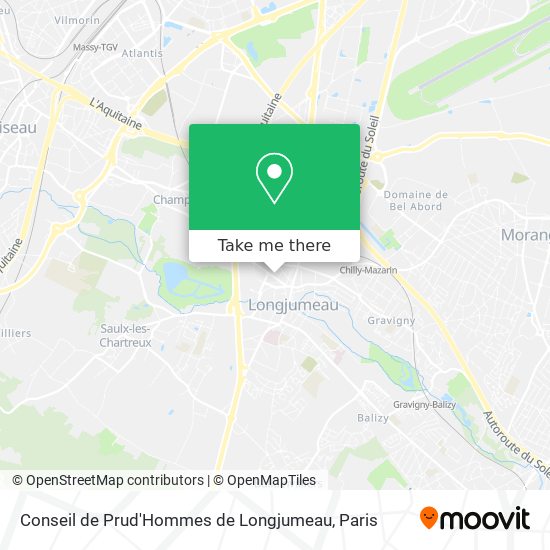 Conseil de Prud'Hommes de Longjumeau map