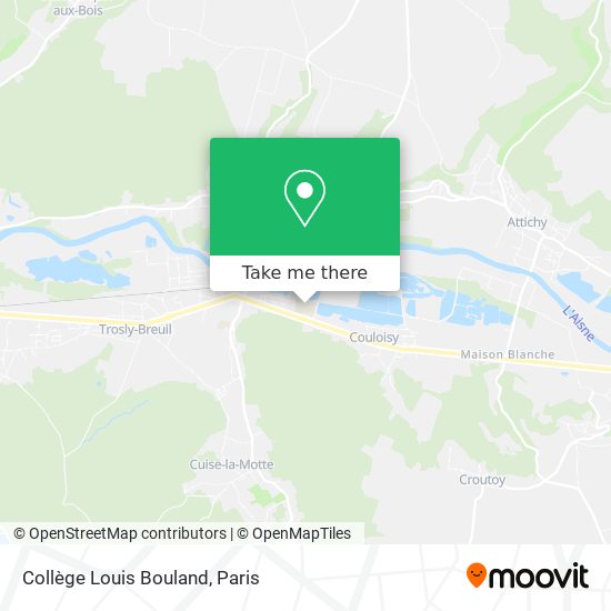 Collège Louis Bouland map