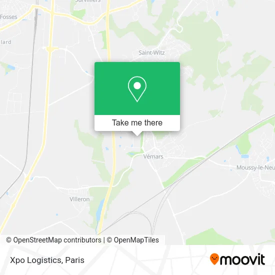 Xpo Logistics map