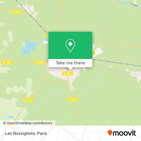 Les Rossignots map