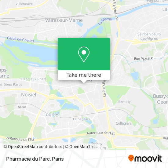 Pharmacie du Parc map