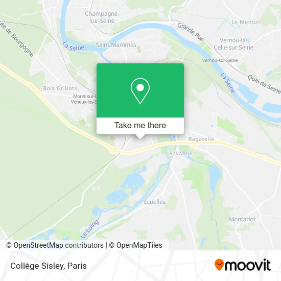 Collège Sisley map