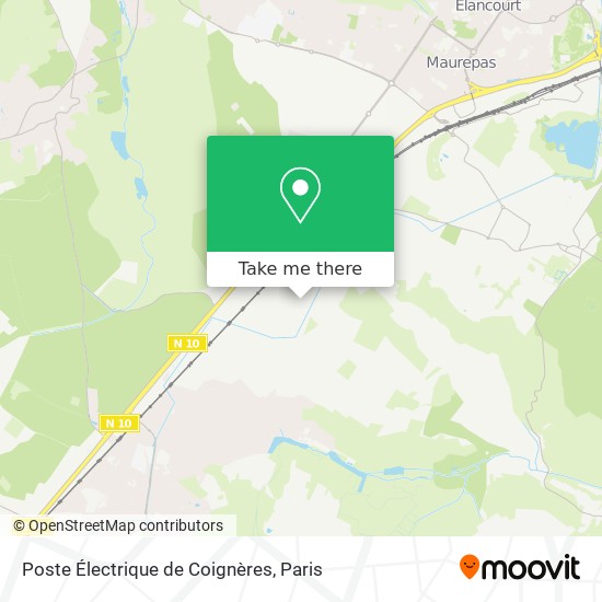 Poste Électrique de Coignères map