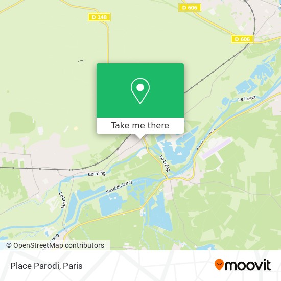 Mapa Place Parodi