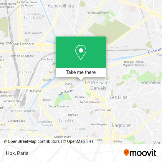 Hbk map
