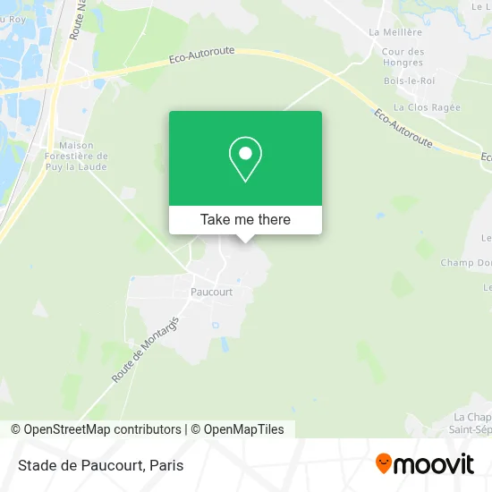 Stade de Paucourt map