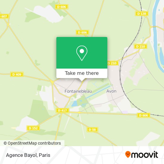 Mapa Agence Bayol
