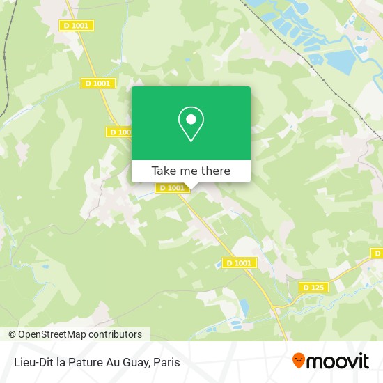 Lieu-Dit la Pature Au Guay map