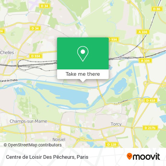 Centre de Loisir Des Pêcheurs map