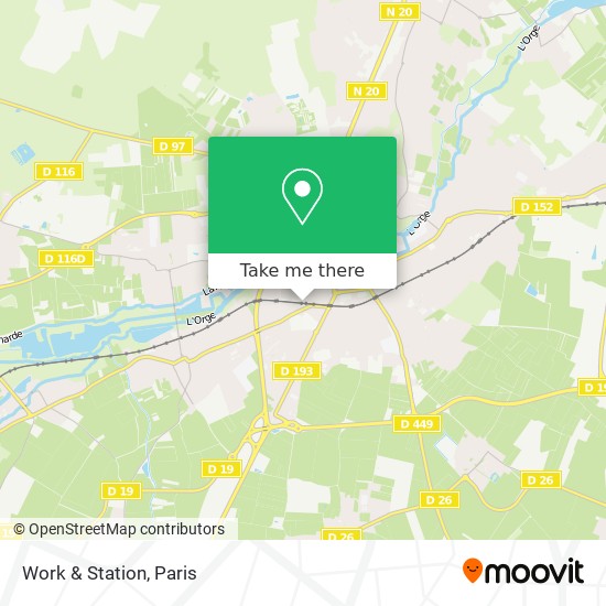 Mapa Work & Station