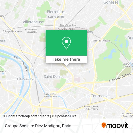 Groupe Scolaire Diez-Madigou map