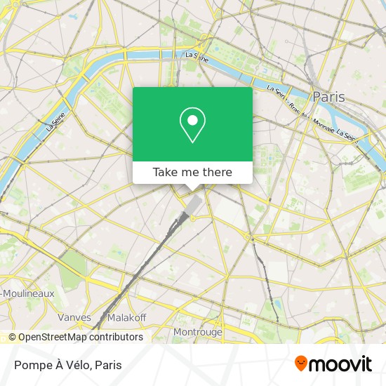 Pompe À Vélo map