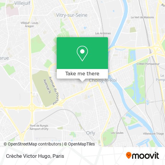 Mapa Crèche Victor Hugo