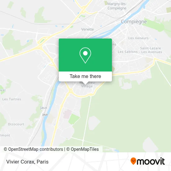 Vivier Corax map